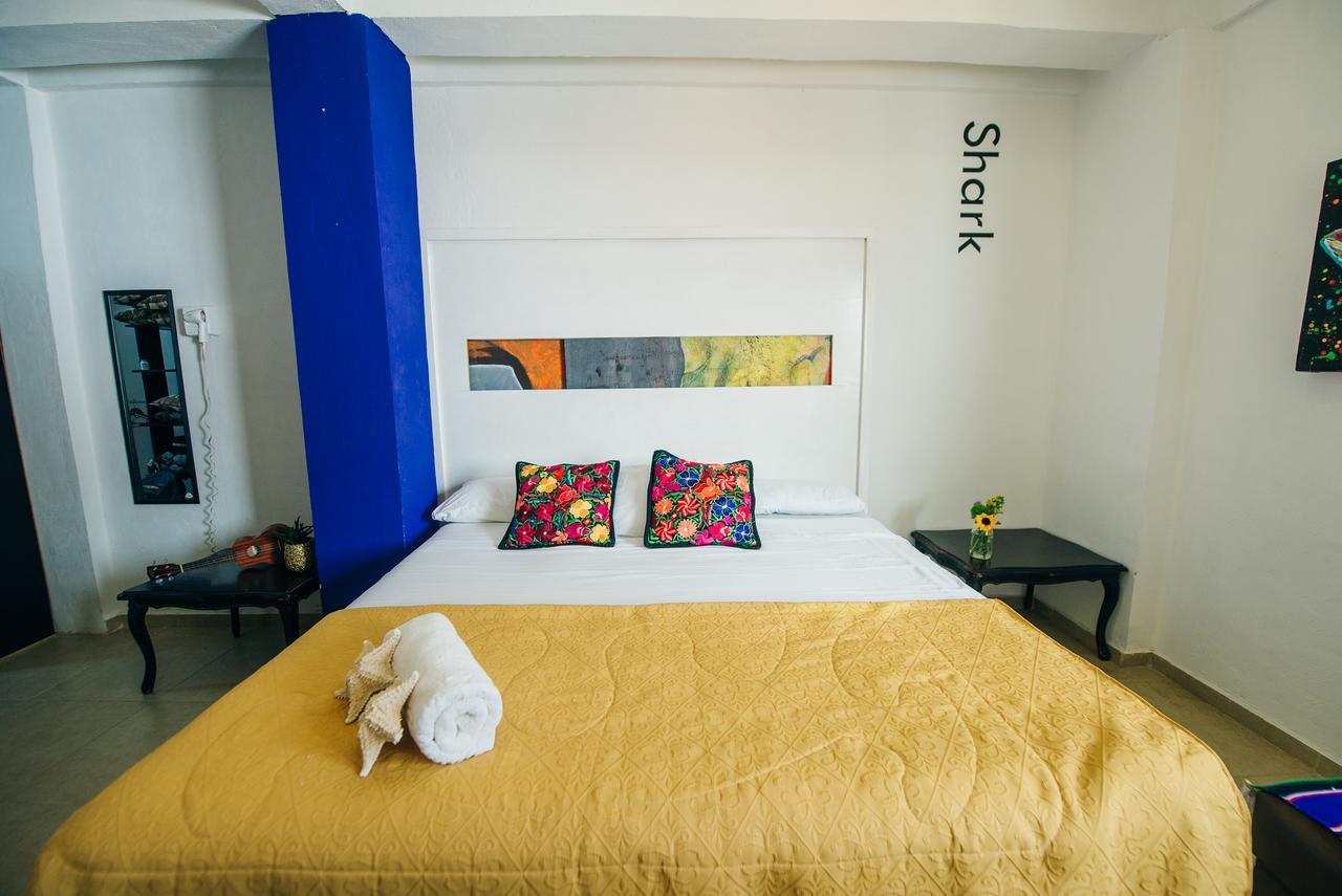 The Mermaid Hostel Beach (Adults Only) Cancun Exterior photo