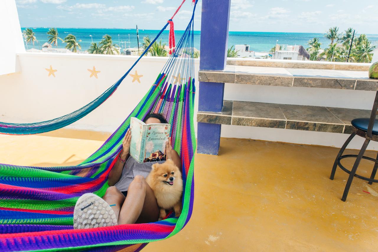 The Mermaid Hostel Beach (Adults Only) Cancun Exterior photo