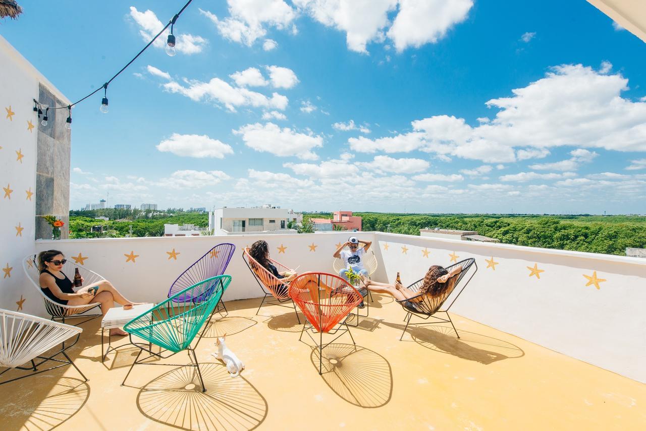 The Mermaid Hostel Beach (Adults Only) Cancun Exterior photo